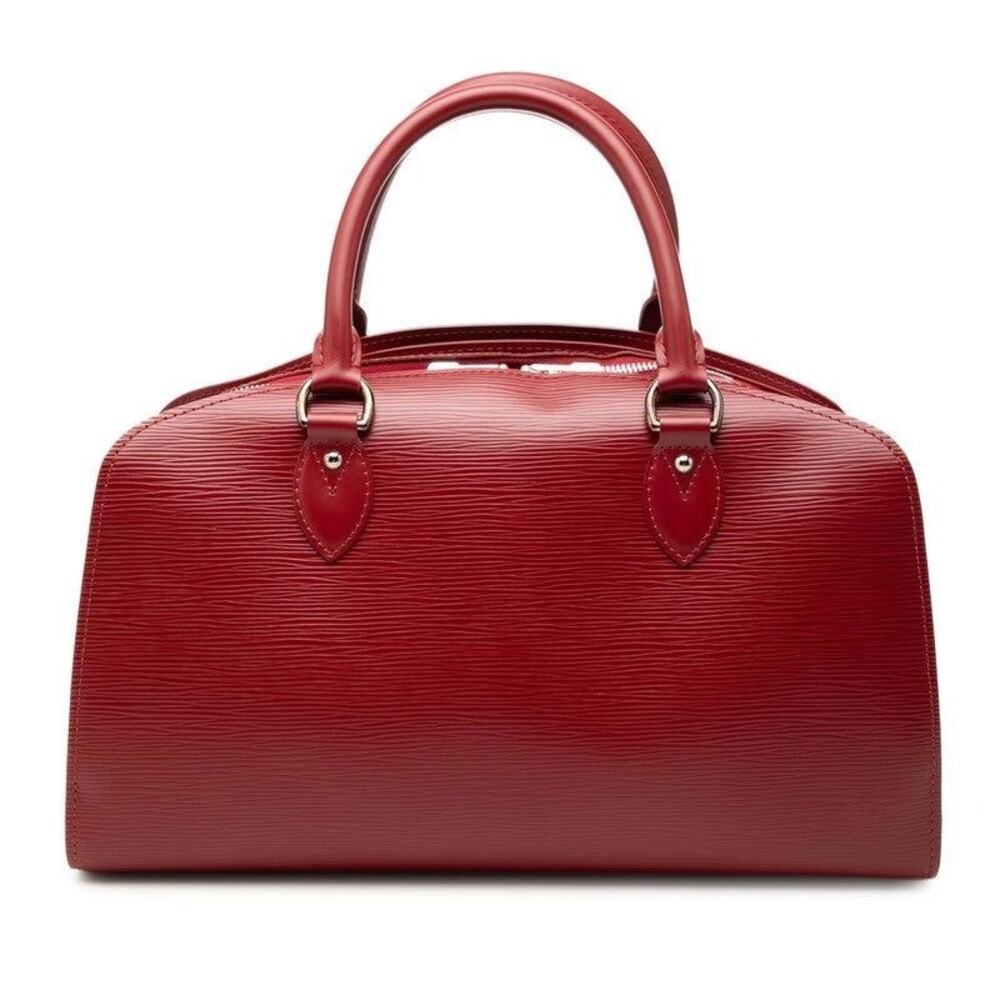Louis Vuitton Epi Pont Neuf PM Handbag Red